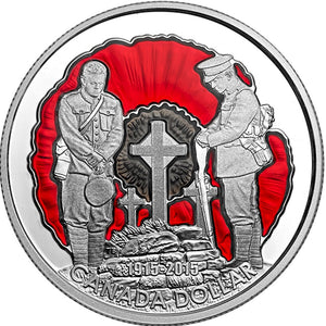 2015 - Canada - $1 - 100th Anniversary In Flanders Fields - War Stories