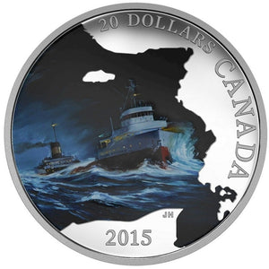 2015 - Canada - $20 - S.S. Edmund Fitzgerald - Lost Ships