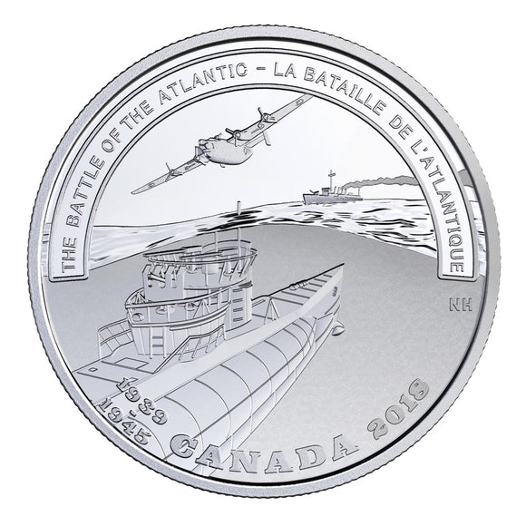 2018 - Canada - $20 - The Battle of the Atlantic