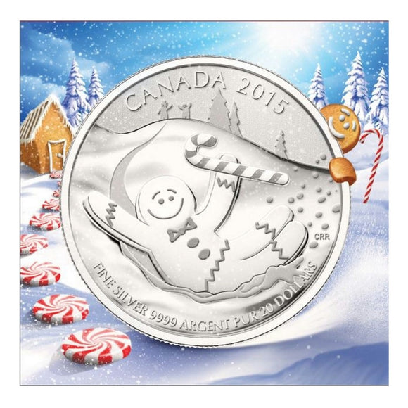 2015 - Canada - $20 - Gingerbread Man - Specimen