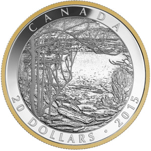 2015 - Canada - $20 - Tom Thomson: Spring Ice (1916)