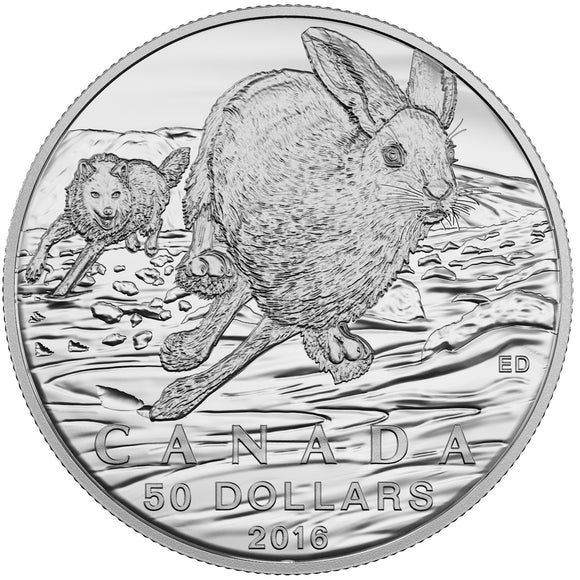2016 - Canada - $50 - Hare