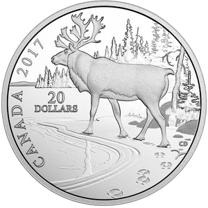 2017 - Canada - $20 - Nature's Impressions - Woodland Caribou