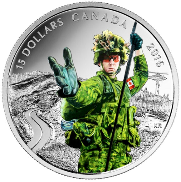 2016 - Canada - $15 - National Heroes: Military