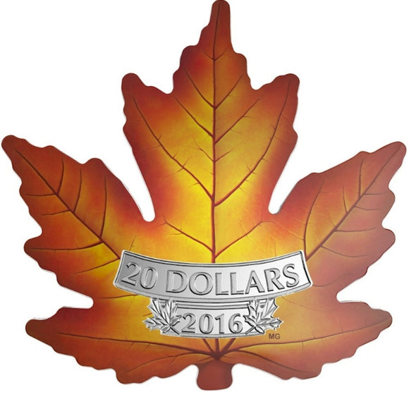 2016 - Canada - $20 - Canada's Colourful Maple Leaf