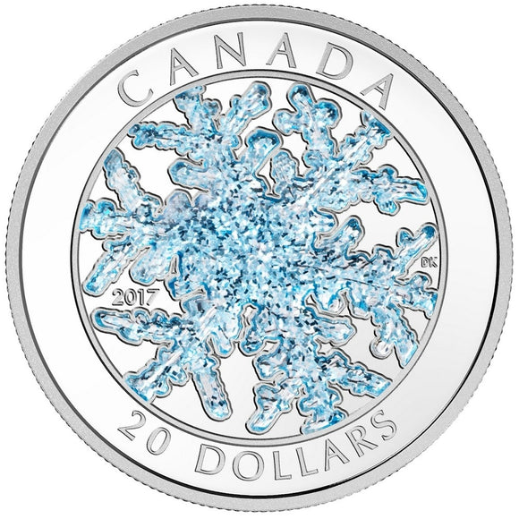 2017 - Canada - $20 - Snowflake