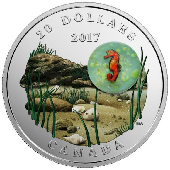 2017 - Canada - $20 - Under the Sea - Seahorse