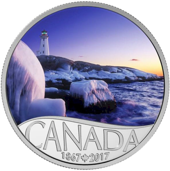 2017 - Canada - $10 - Lighthouse at Peggy's Cove