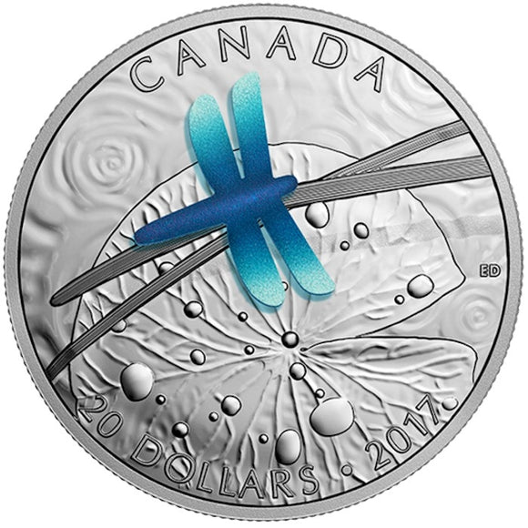 2017 - Canada - $20 - Nature's Adornments: Dragonfly