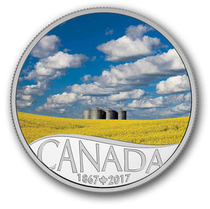 2017 - Canada - $10 - Canola Field