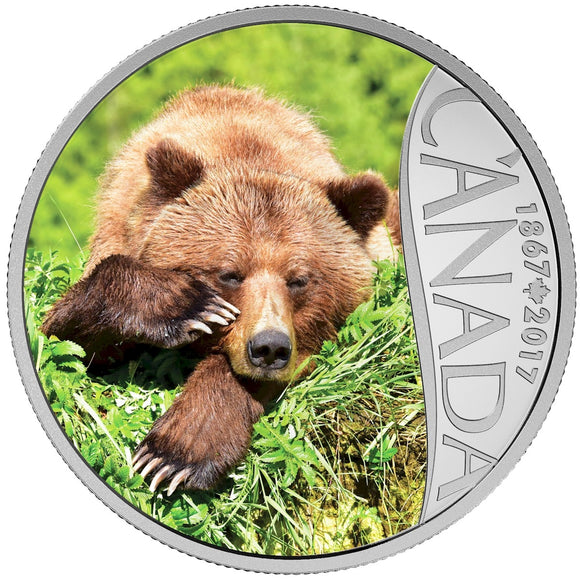 2017 - Canada - $10 - Grizzly Bear