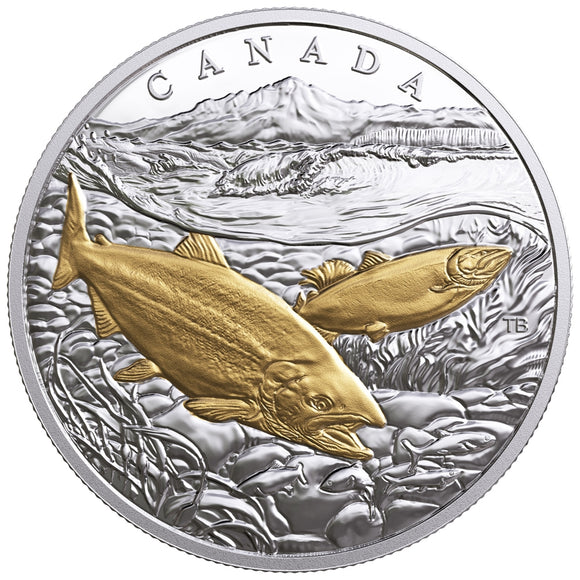 2017 - Canada - $20 - From Sea to Sea to Sea: Pacific Salmon
