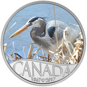 2017 - Canada - $10 - Great Blue Heron