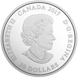2017 - Canada - $30 - Animals in the Moonlight - Cougar