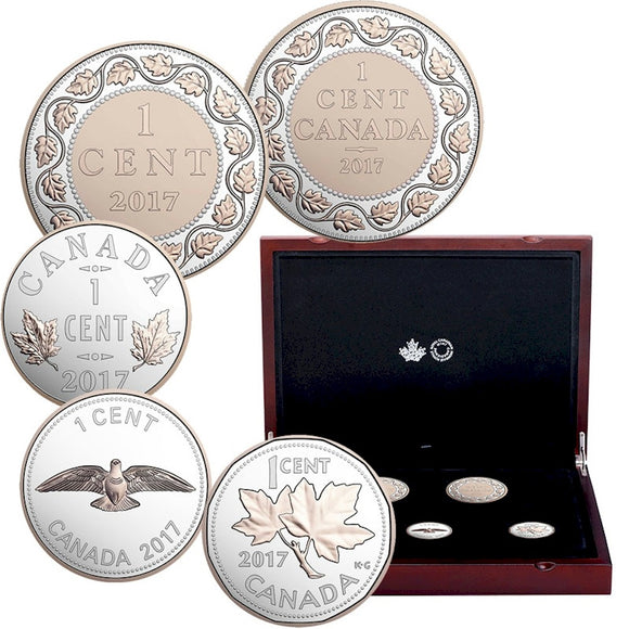 2017 - Canada - Legacy of the Penny Fine Silver Coin Set