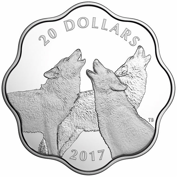 2017 - Canada - $20 - Master of the Land: The Timber Wolf