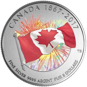 2017 - Canada - $5 - Proudly Canadian - Specimen
