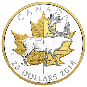 2018 - Canada - $25 - Timeless Icons - Caribou