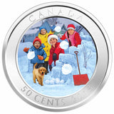 2018 - Canada - 50c - Snowball Fight