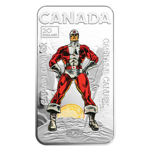 2018 - Canada - $20 - Captain Canuck - Proof