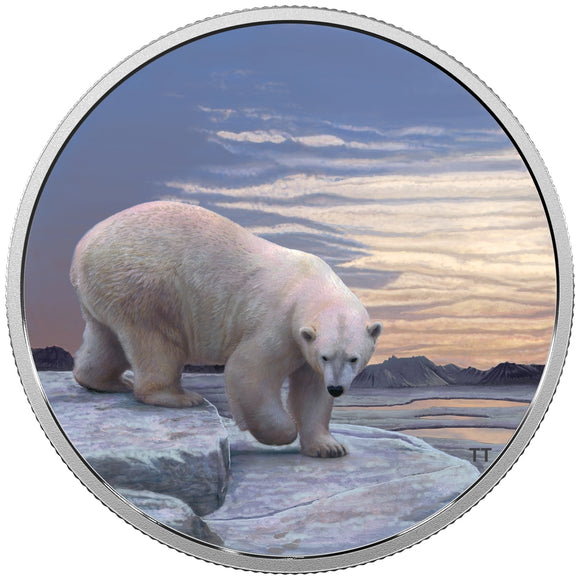 2018 - Canada - $30 - Arctic Animals and Northern Lights: Polar Bear