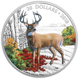 2018 - Canada - $20 - Majestic Wildlife Series - Wandering White-Tailed Deer