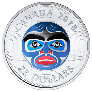 2018 - Canada - $25 - Ancestor Moon Mask