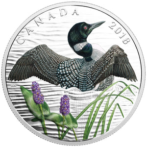 2018 Canada 10 The Common Loon Beauty and Grace MK Coins