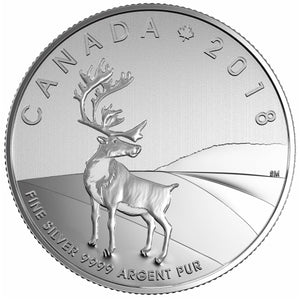 2018 - Canada - $3 - Caribou
