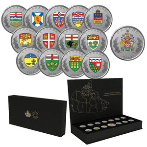 2018 - Canada - Heraldic Emblems of Canada Set