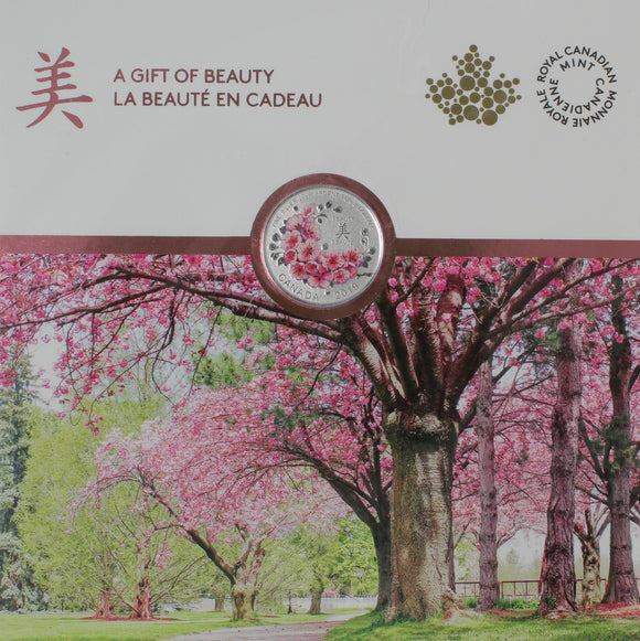2019 - Canada - $8 - Brilliant Cherry Blossoms - A Gift Of Beauty