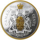 2019 - Canada - 50c - 60th Anniv. Of The 1959 Half-Dollar