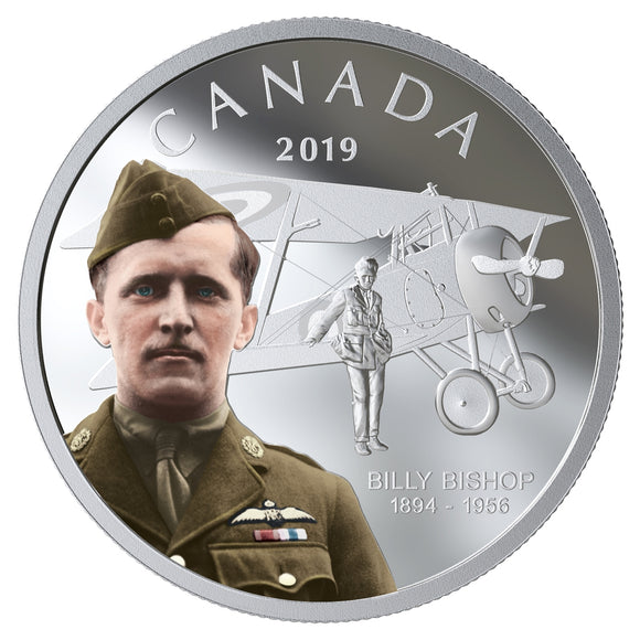 2019 - Canada - $20 - 125th Anniv. Birth of Billy Bishop