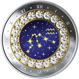 2019 - Canada - $5 - Zodiac Series - Aquarius