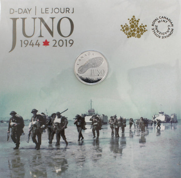 2019 - Canada - $3 - 75th Anniv. Of The Normandy Campaign: D-Day At Juno Beach