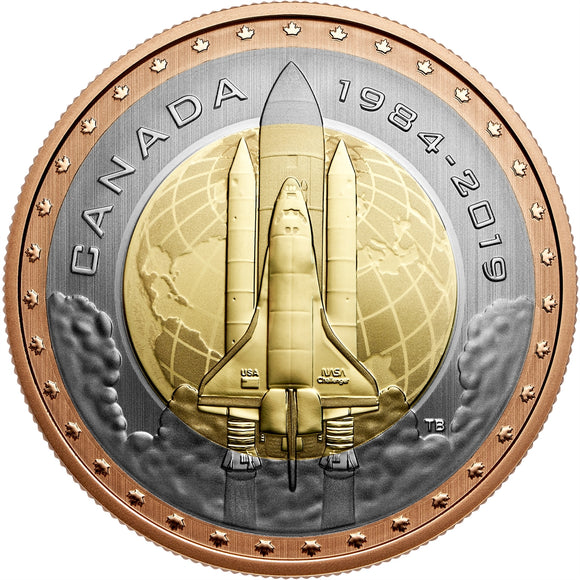 2019 - Canada - 25c - First Canadian In Space