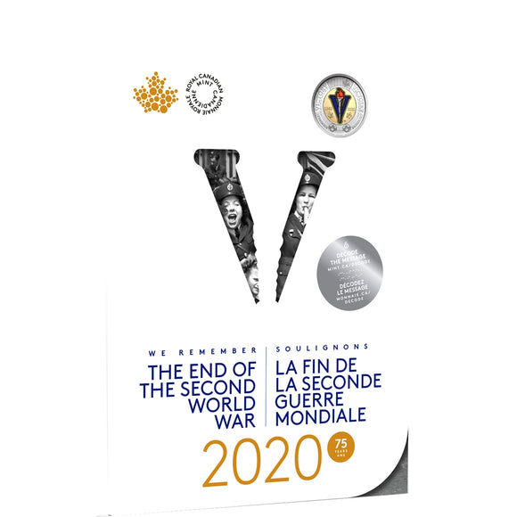 2020 - Canada - 75th Anniv. End of Second World War