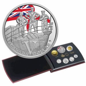2020 - Canada - 75th Anniv. of V-E Day: The Royal Canadian Navy - Proof Set