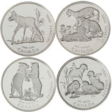 1996 - Canada - Little Wild Ones - Coin Set