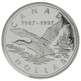1997 - Canada - $1 - 10th Anniv. of the One Dollar Loon - Proof