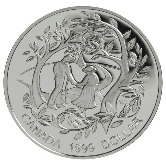1999 - Canada - $1 - International Year of Older Persons