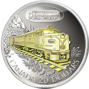 2003 - Canada - $20 - C.N.R. FA-1 Diesel Electric Locomotive