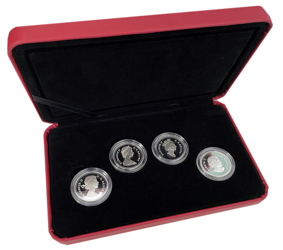 2004 - Canada - 50 Cent Sterling Silver Coin Set