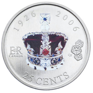 2006 - Canada - 25c - (1926-) 80th Birthday of the Queen