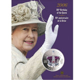 2006 - Canada - 25c - (1926-) 80th Birthday of the Queen