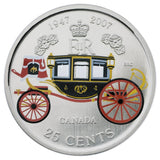 2007 - Canada - 25c - (1947-) 60th Wedding Anniversary of the Queen