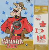 2007 - Canada - 25c - Canada Day, Colourised