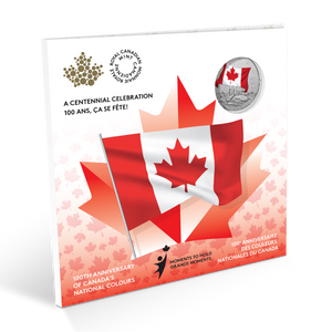 2021 - Canada - $5 - 100th Anniv. Of Canada's National Colours