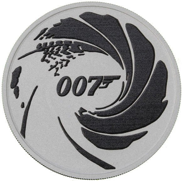 1 oz - 2022 - Tuvalu - James Bond 007 - Fine Silver