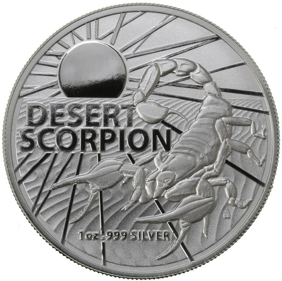 1 oz - 2022 - Australia - Desert Scorpion - Fine Silver